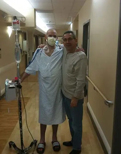 David Fajgenbaum in the Hospital