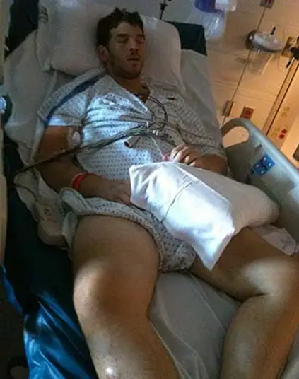 David Fajgenbaum in the Hospital